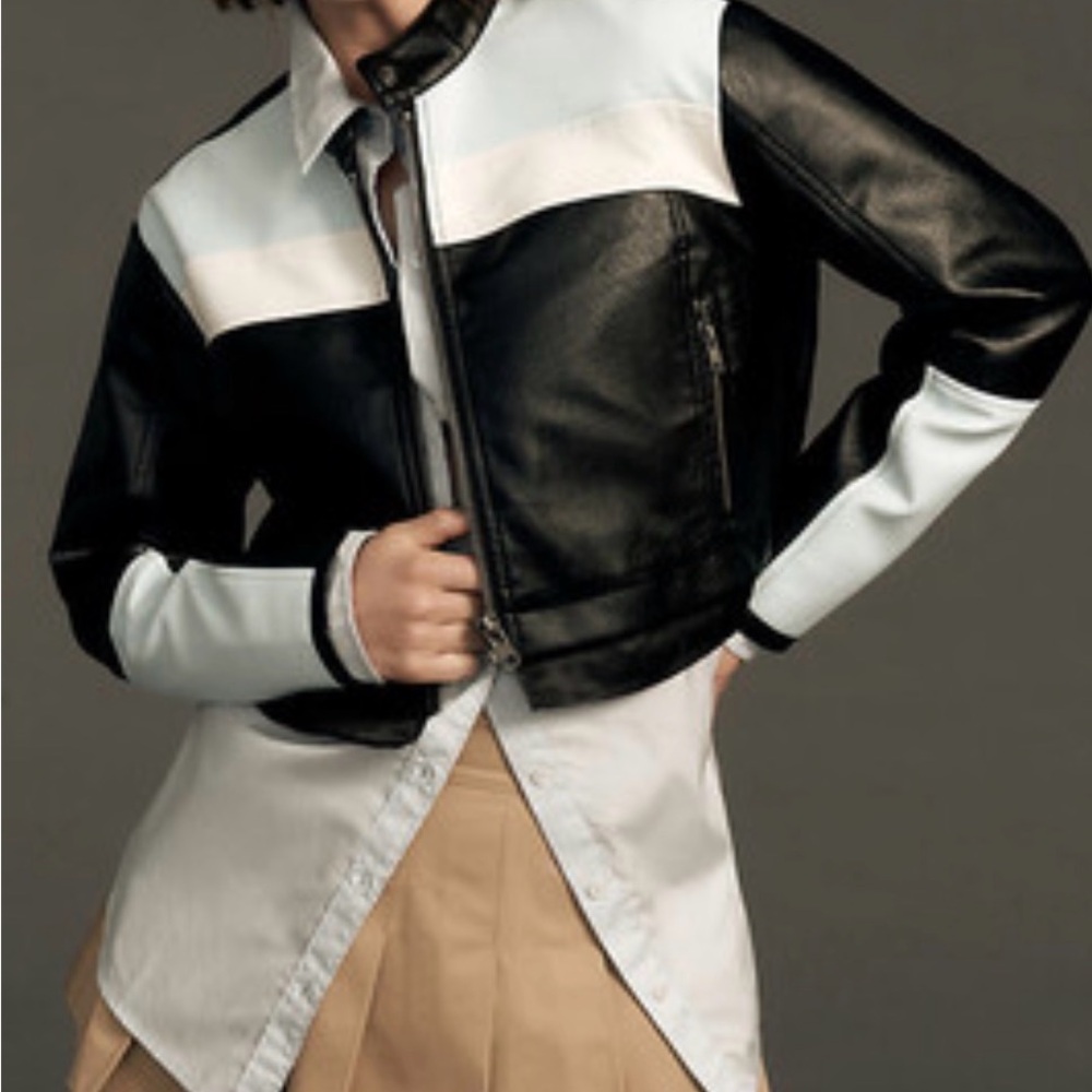 Anthropologie Maeve Moto Jacket